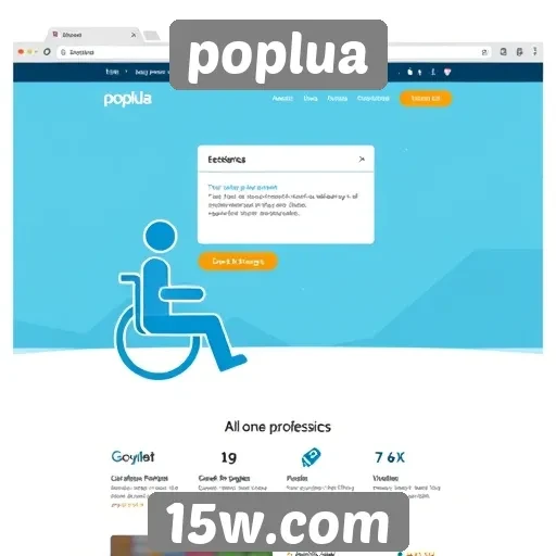 Acessibilidade no site Poplua é analisada